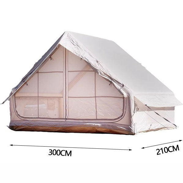 Quick Open Inflatable Camping Tent Oxford Cloth