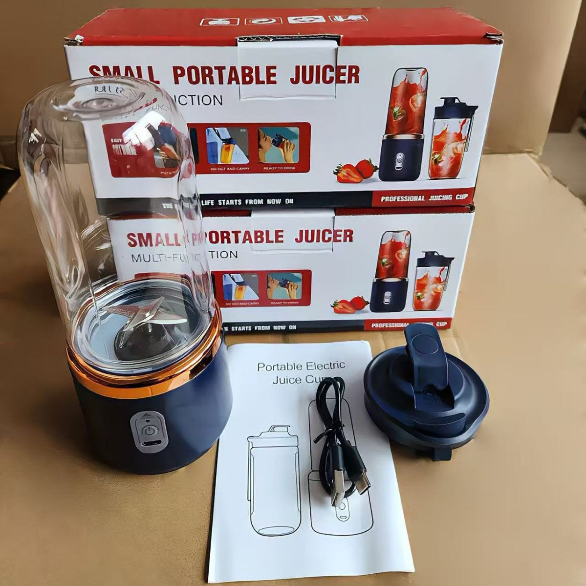 Portable USB Rechargeable Juice Blender Cup