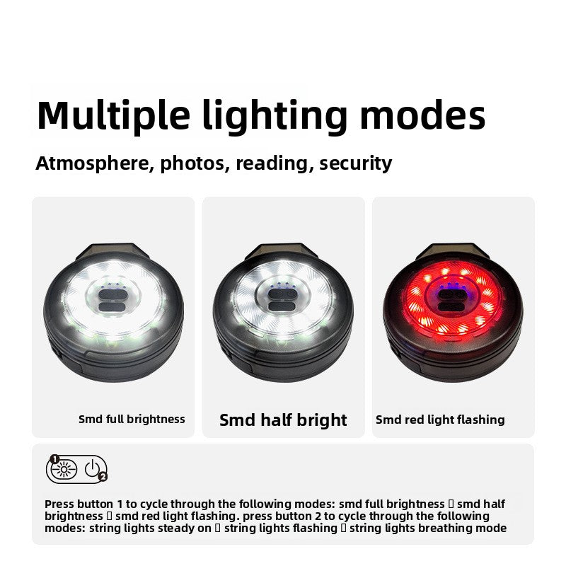 Retractable LED Camping Light Strip
