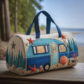 Quilted Printed Travel Yoga Handbag