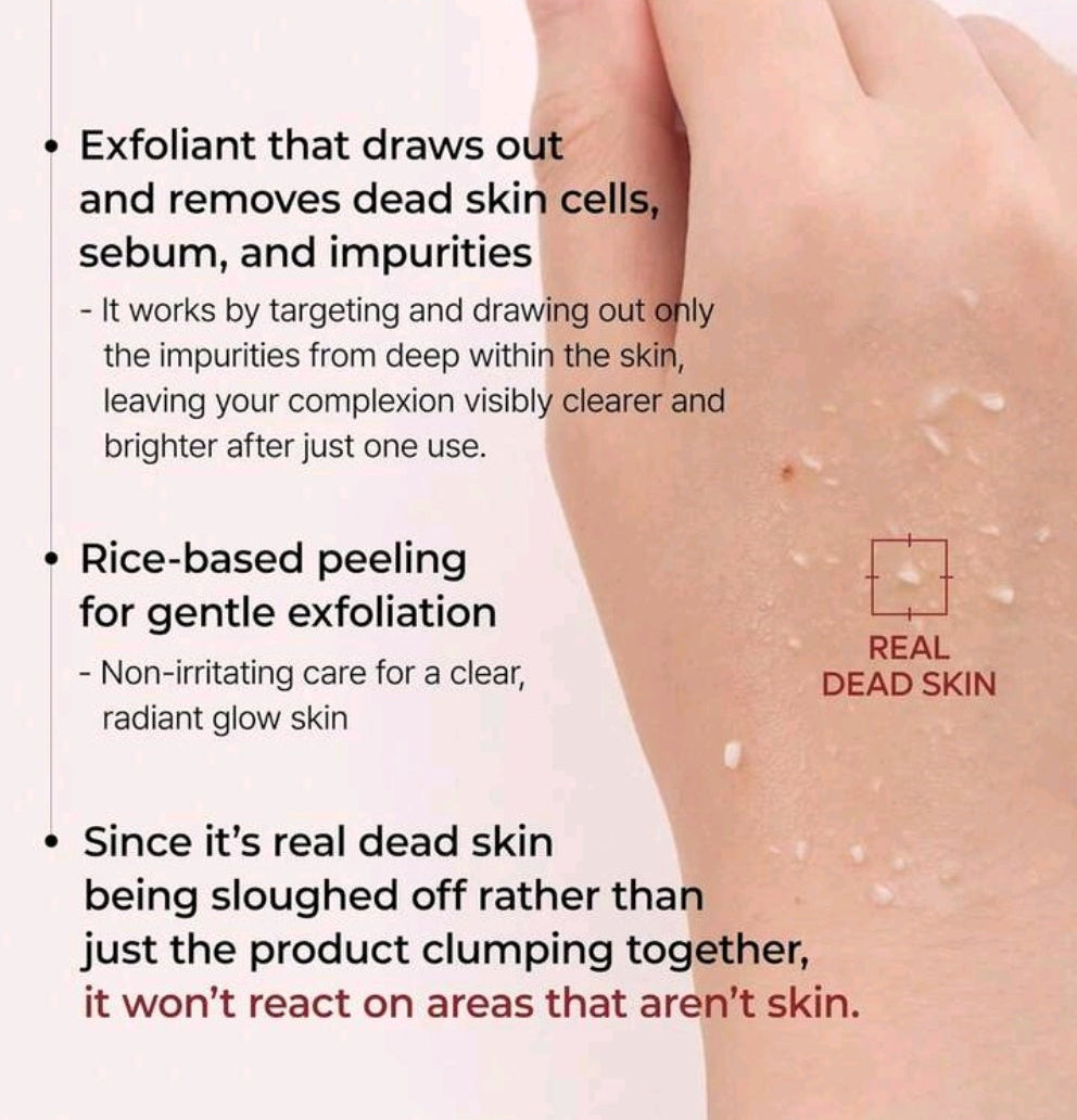 DR. MELAXIN Exfoliating Black Rice Ampoule PEEL SHOT