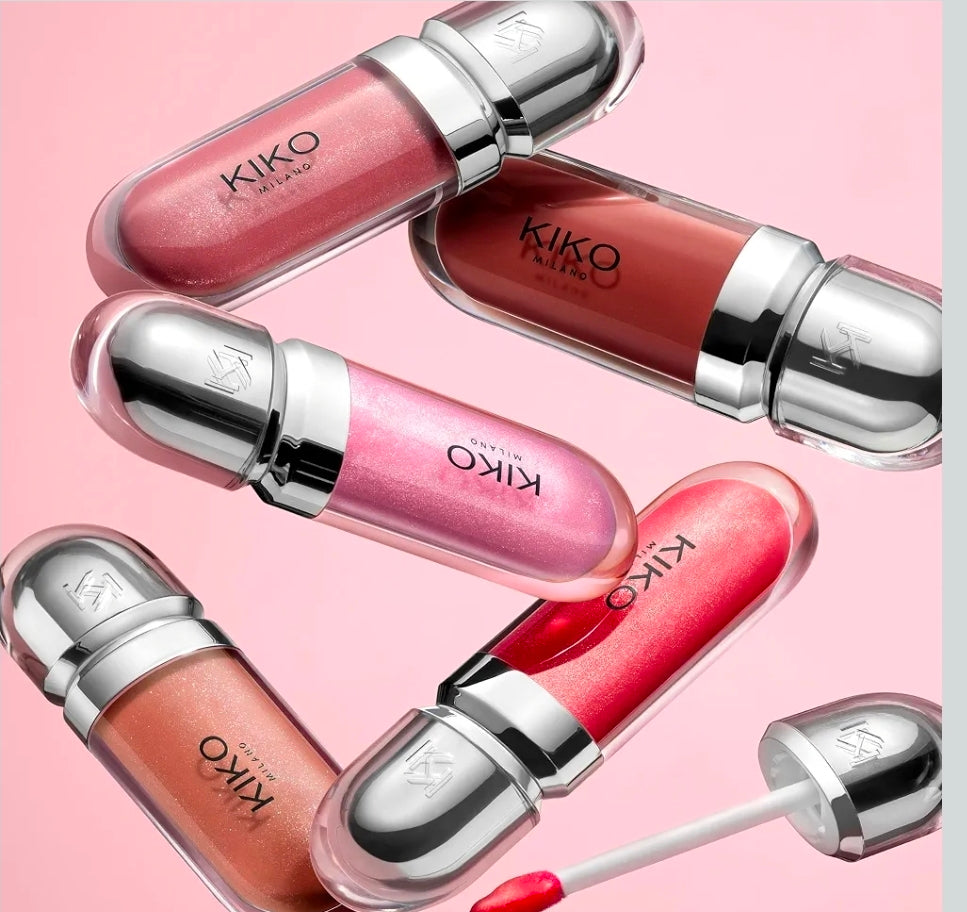 KIKO Milano 3D Hydra Lip Gloss – High Shine, Hydrating, Plumping, Non-Sticky, Moisturizing Lip Makeup